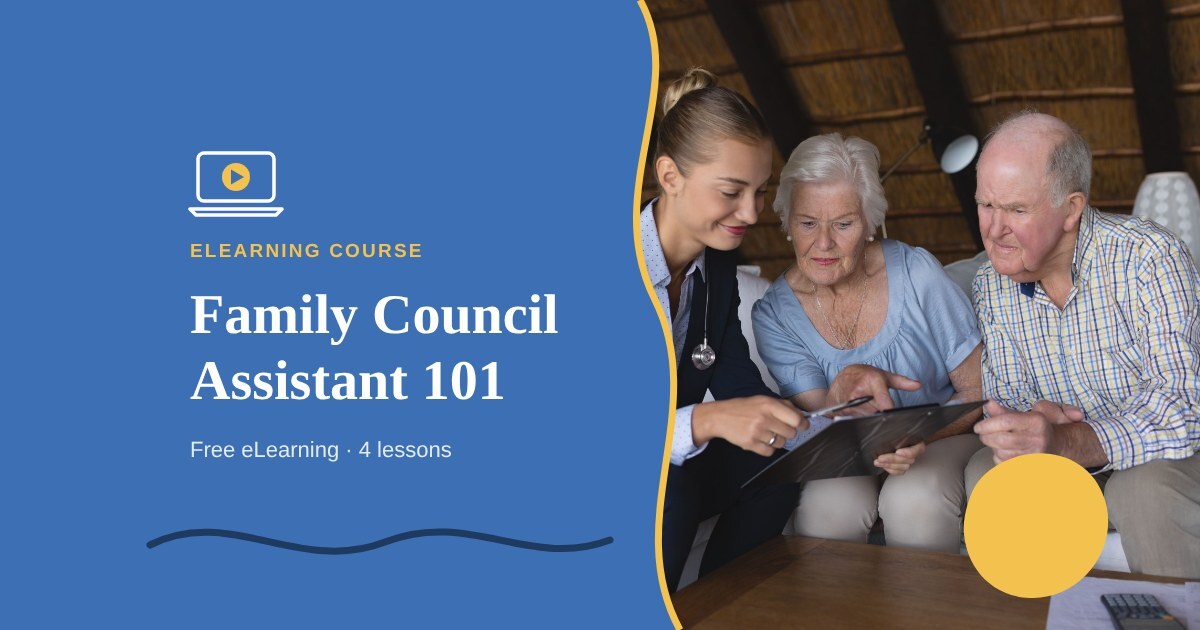 Family Council Assistant 101: FCO eLearning course
