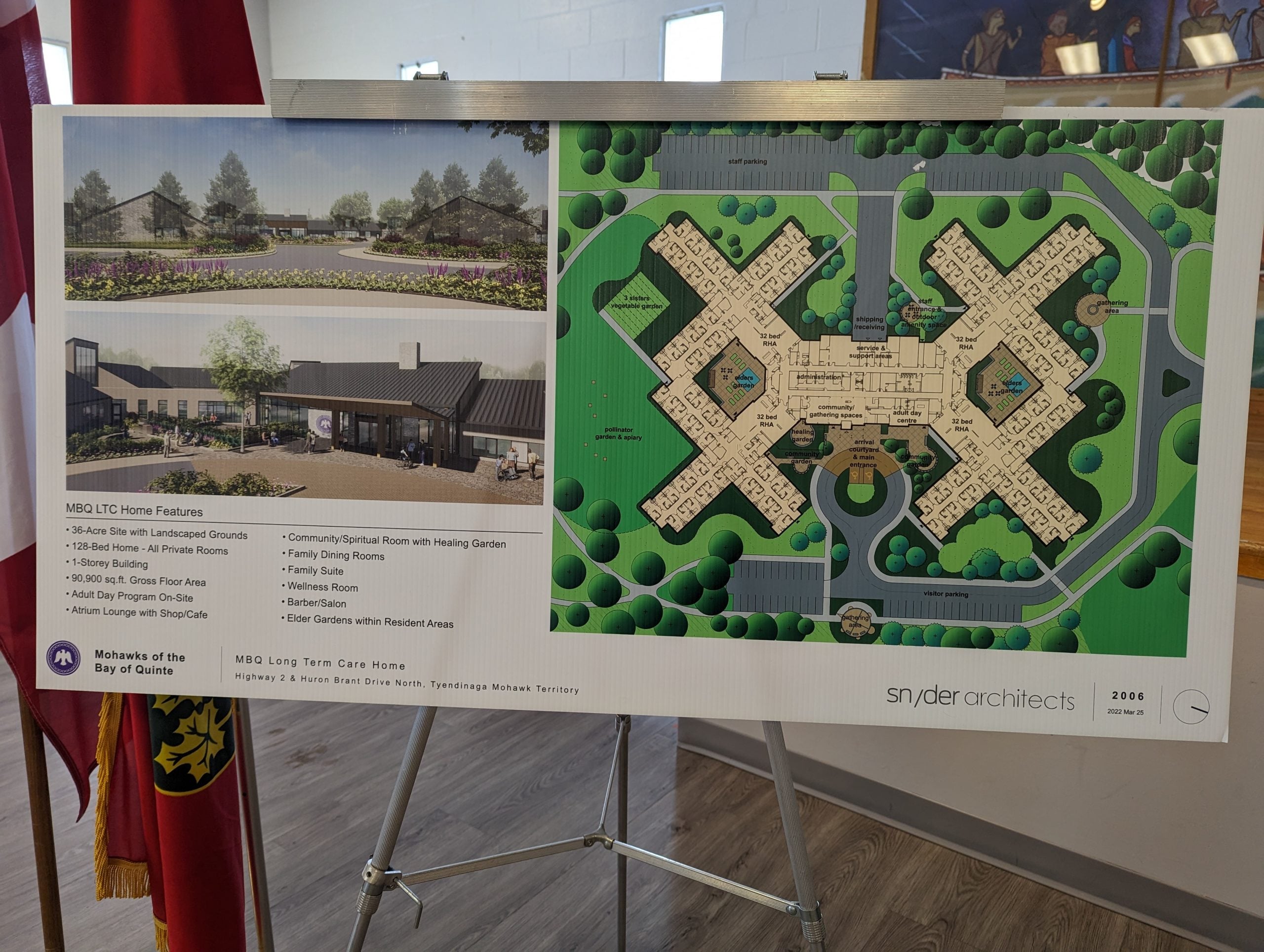 Graphic for new long-term care facility coming to Tyendinaga. (Photo: Zach McGibbon/Quinte News)